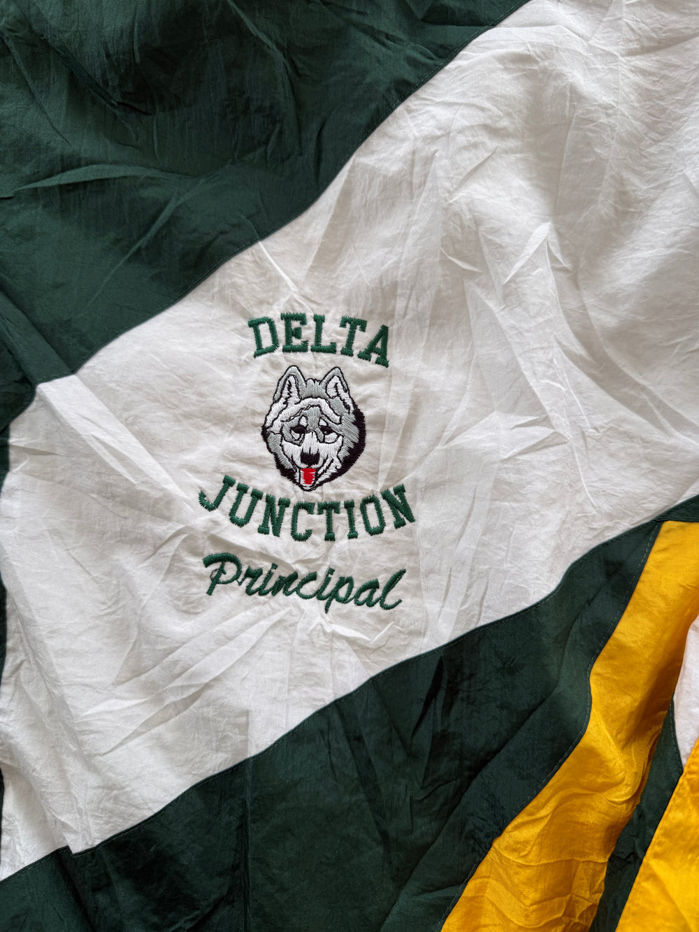 Vintage Trainingsjacke 90er Vibes, Delta Junction, American Team Sports