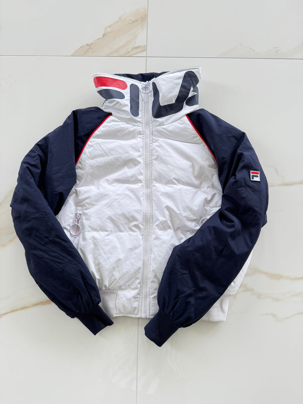 Vintage Daunenjacke Fila, ITALIA