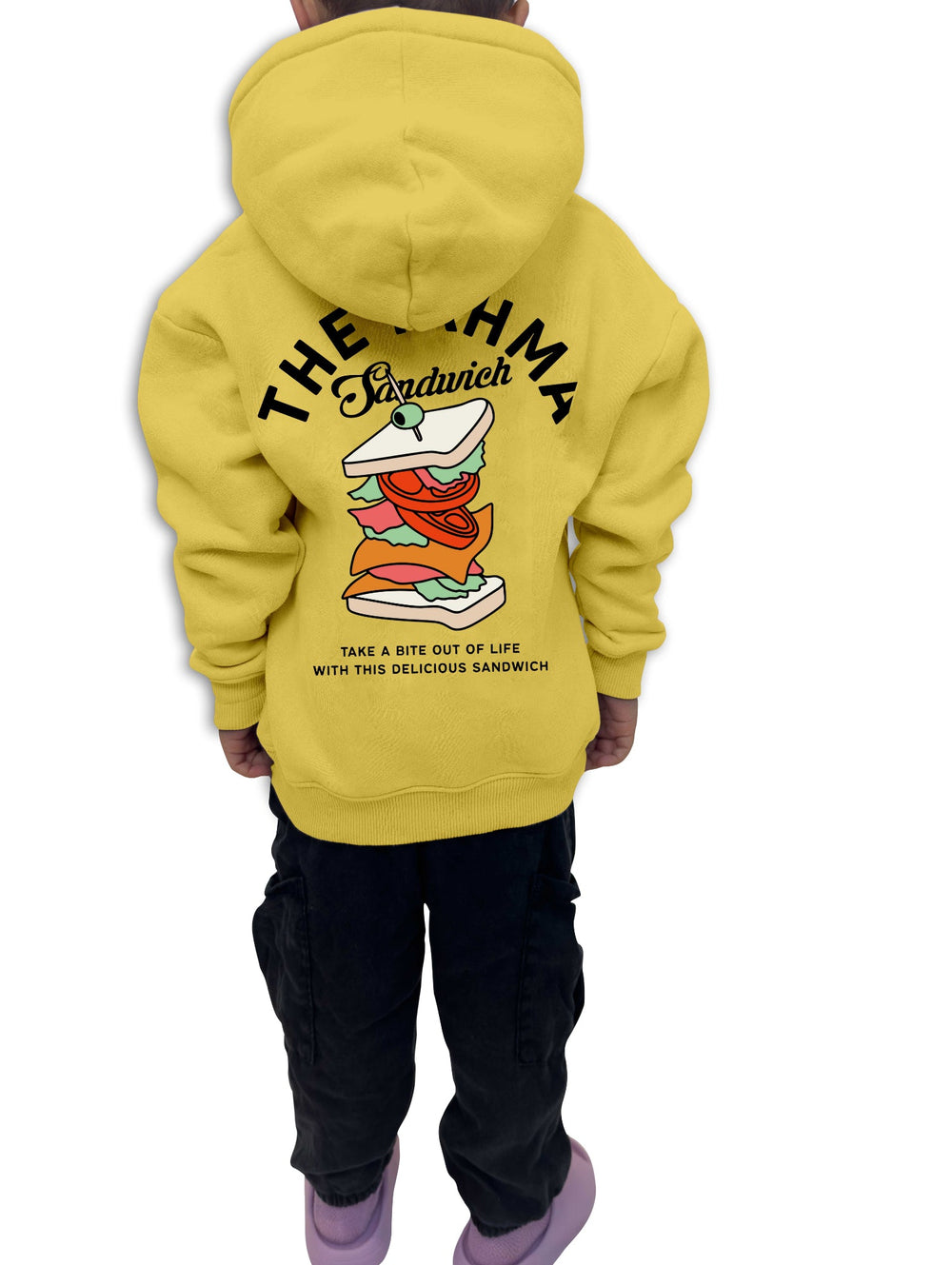 HOODIE Sandwich gelb