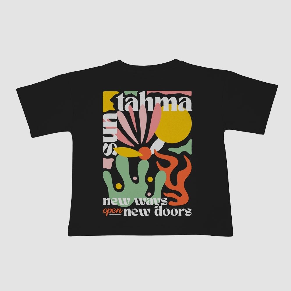 T-SHIRT Tahma schwarz