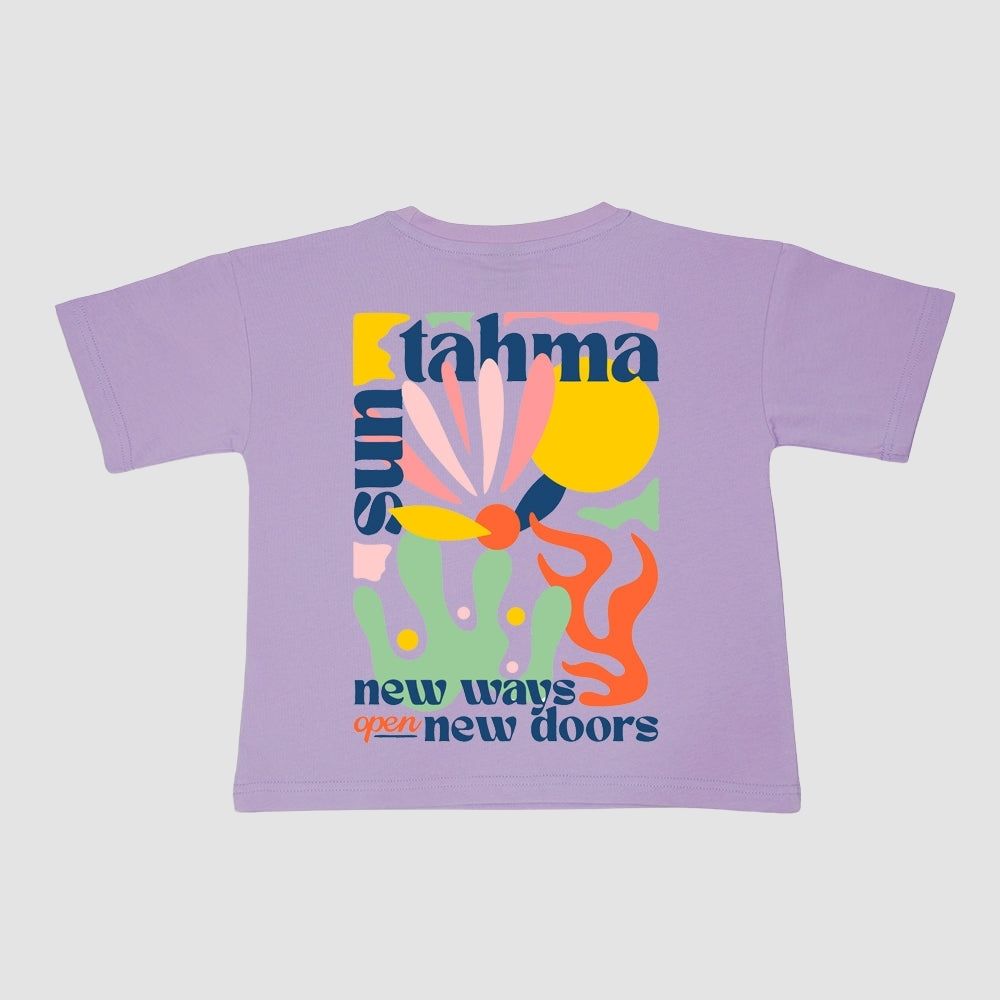 T-SHIRT Tahma lila