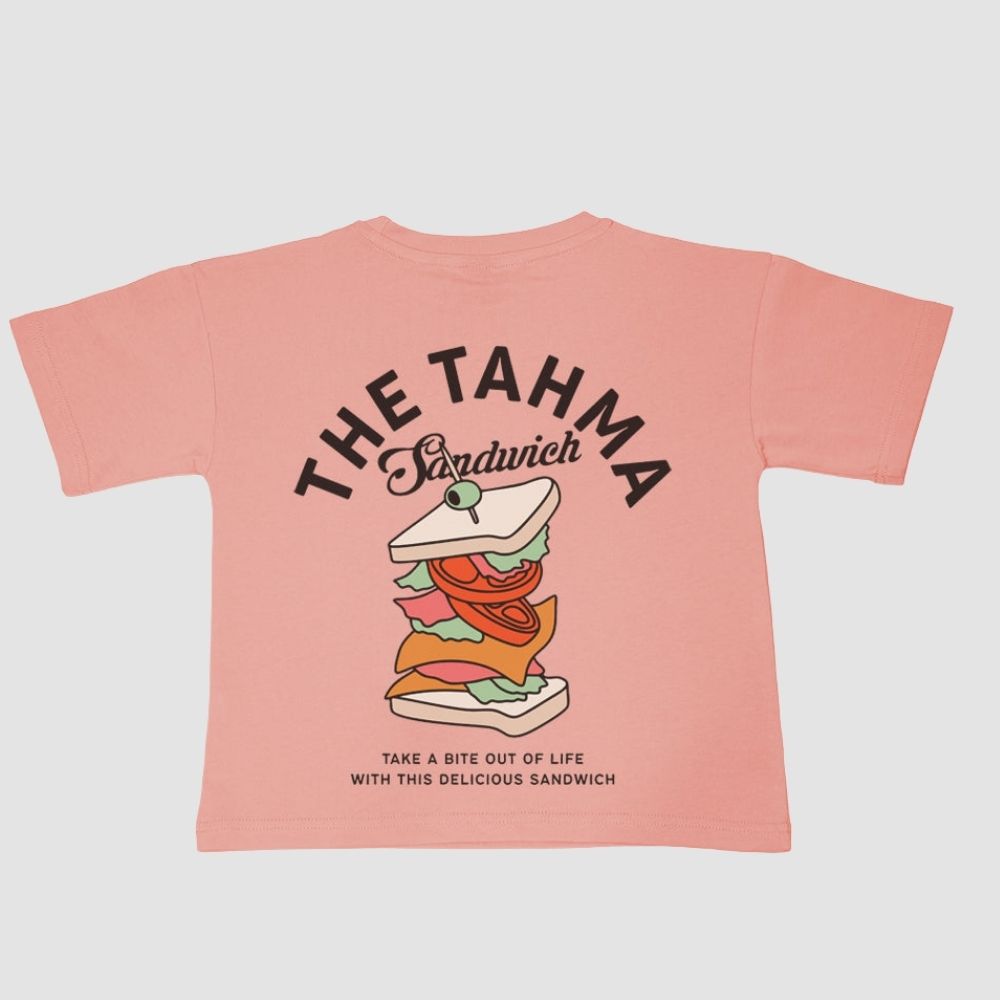 T-SHIRT Sandwich lachs