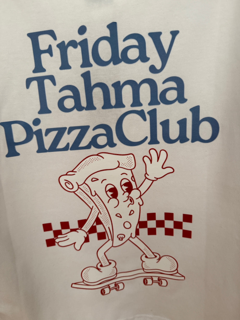 T-SHIRT Pizza Club weiß