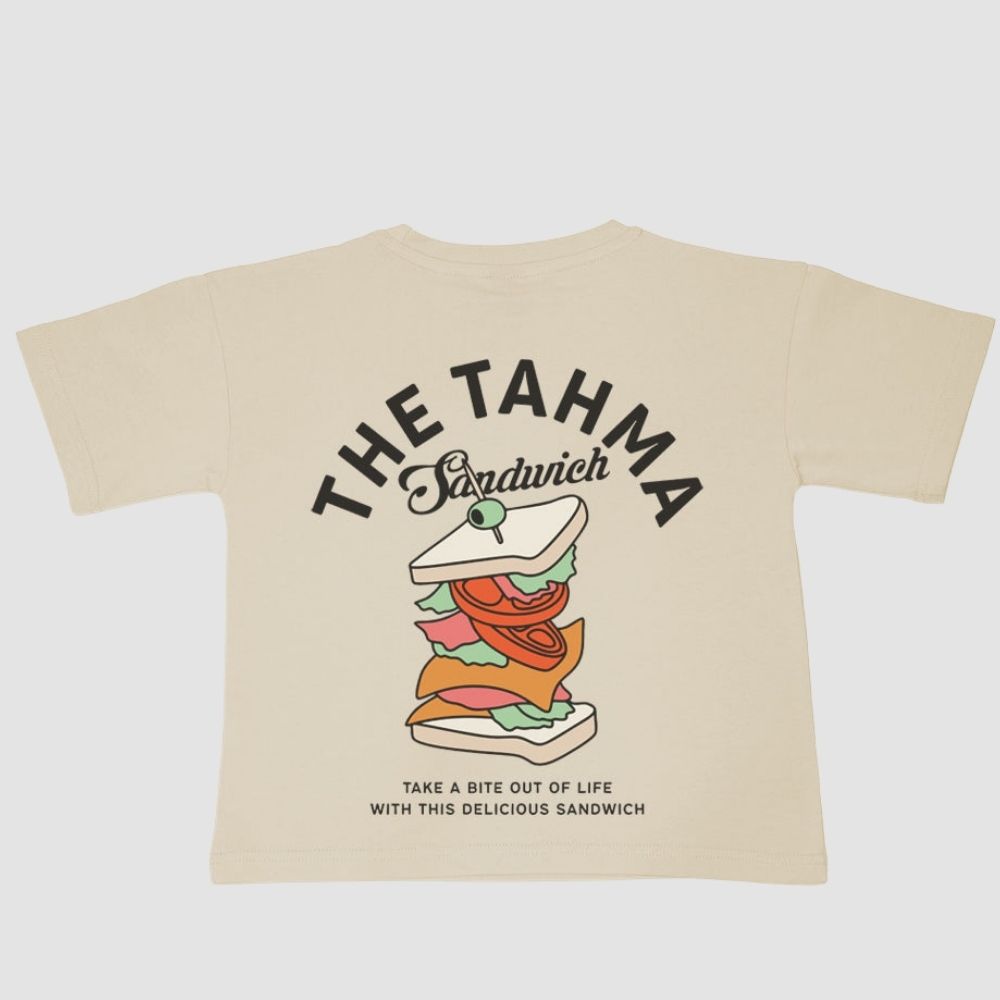 T-SHIRT Sandwich beige