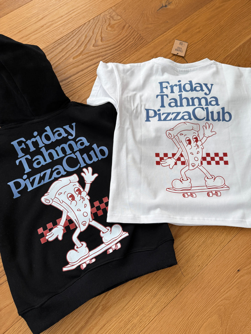 T-SHIRT Pizza Club weiß