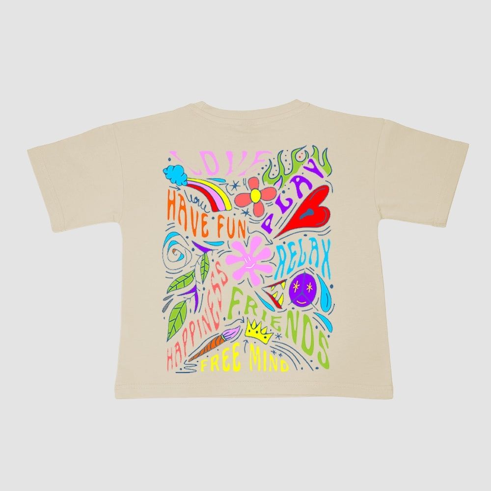 T-SHIRT Relax beige