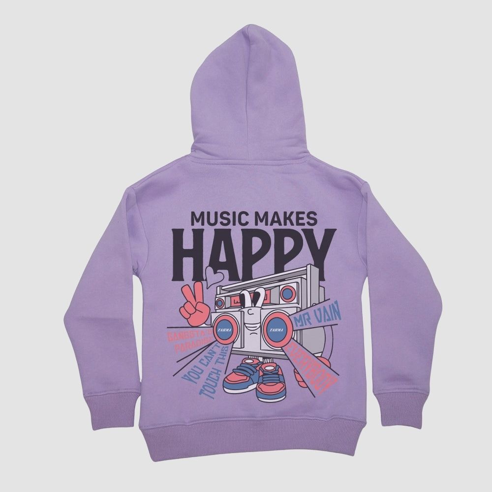 HOODIE Music lila