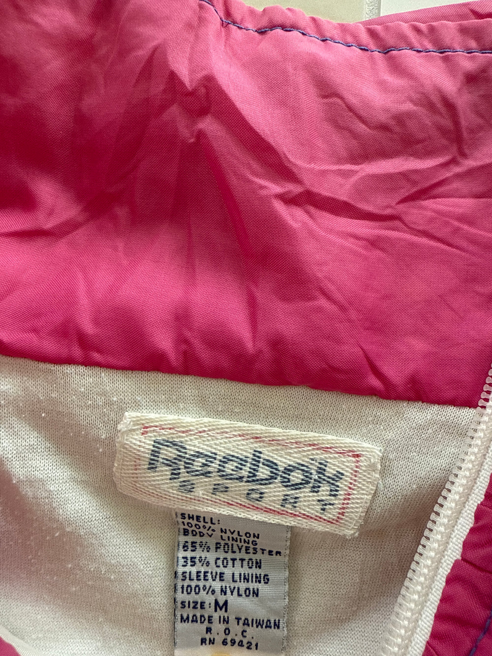 Vintage Trainingsjacke Reebok