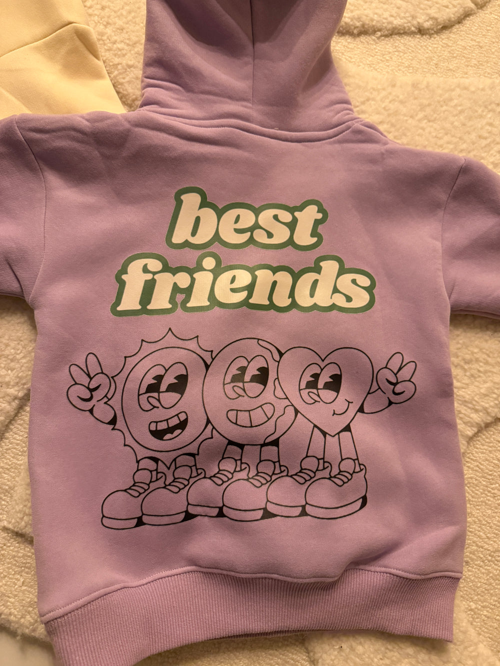 HOODIE Best Friends lila