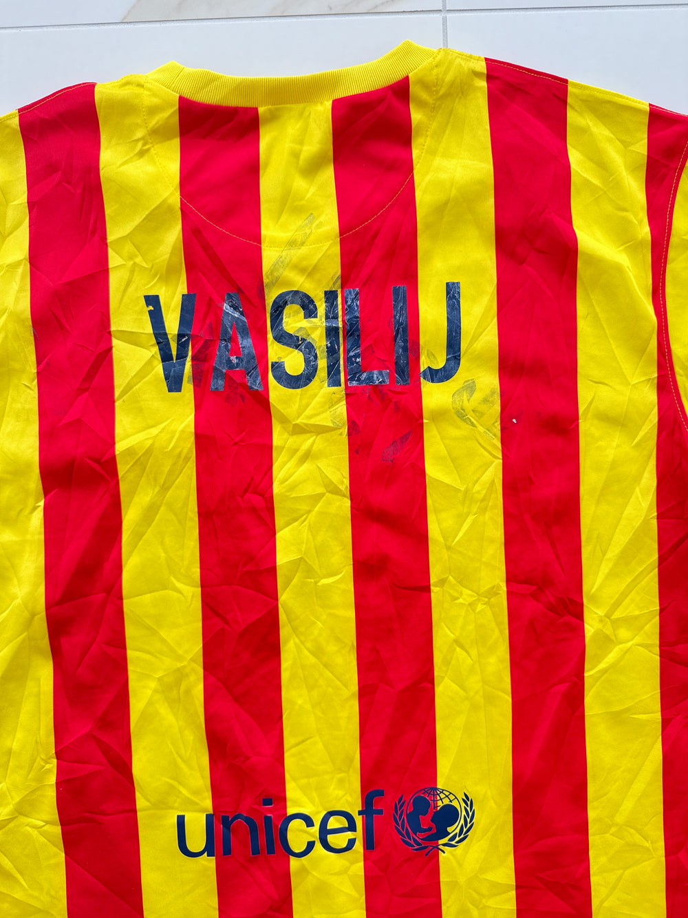 Vintage Fussballtrikot FC Barcelona Saison 13/14