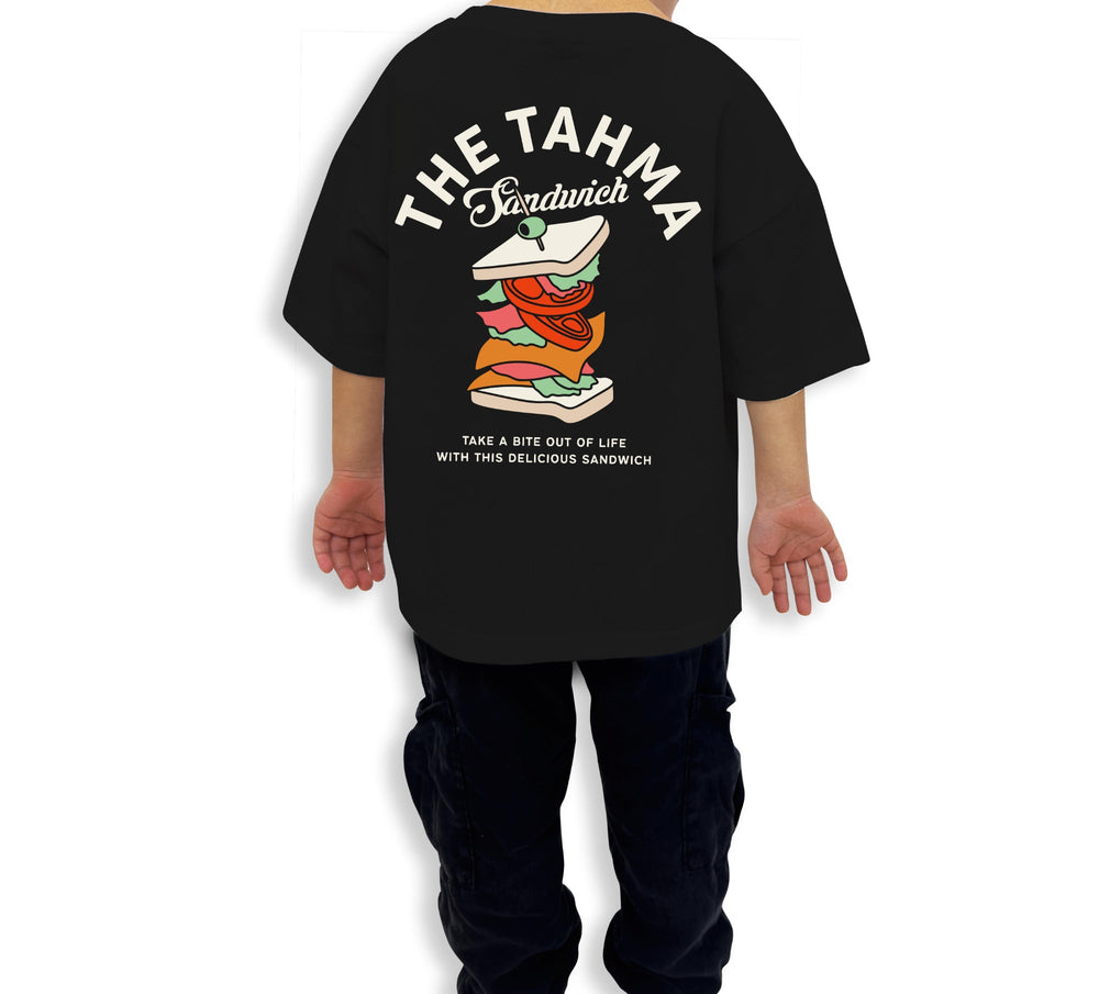 T-SHIRT Sandwich schwarz